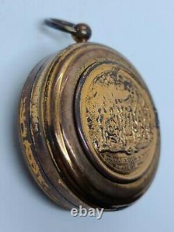1893 E. N. Welch Columbian Exposition Chicago World's Fair Souvenir Pocket Watch