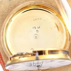 18K Gold John Arnold & Frodsham English Keywind Pocket Watch Antique 1850 18