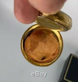 18 Ct Solid Gold Pocket Fob Watch Engraved Case Antique