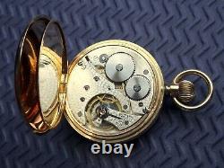 1920s Beautiful H Samuel 15J R/Gold Gents Pocket Watch. Antique. Serviced