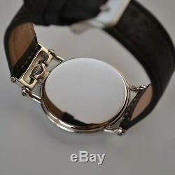 42mm Rolex vintage chronometer men's dress platinum plated antique trench watch