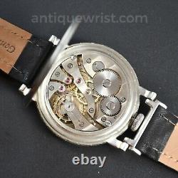 46mm Rolex vintage men's chronometer antique WW2 watch gilt dial dress formal