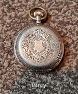 7 x Solid Silver Gents Pocket Watches