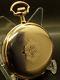 All E. Howard Mens Antique Gold Filled Pocket Watch Scarce Working Clean