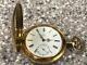 Antique 1900s 14kt Gold Omega Grand Prix Paris Chronometre Pocket Watch