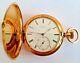Antique Authentic Tiffany & Co Geneve Chronometer Pocket Watch 51mm 18k Gold