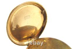 ANTIQUE c1880's J G Graves 14kt Gold Ladies Fob Pocket Watch