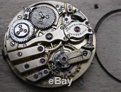 AUDEMARS REPEATER MOVEMENT for Antique Pocket Watch Audemars Brassus