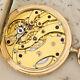 August Ericsson- Ulysse Nardin Imperial Russian Market Gold Antique Pocket Watch