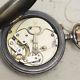 Automatic Self Winding Rare Antique Pocket Watch By Wuilleumier Freres