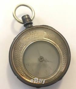 A Fine and Rare Swiss Mystery Solid Silver Pocket Watch For Spares or Repair