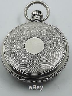 A Gent's, Antique Solid Silver Smith's Pocket Watch