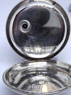 A Superb Antique Fusee Pocket Watch by Burnett Jarrow on Tyne 1879