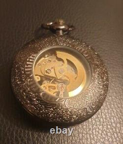 Absolutely Gorgeous Antique Collectable Pocket Watch Hand Designed Mechanism