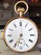 Antique 14k Solid-gold Quarter Repeater Manual-wind Pocket Watch