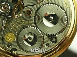 Antique 16s Ball Waltham Order of Railway Conductors 17 jewel pocket watch. 1901