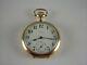 Antique 16s E. Howard 19 Jewel Rail Road Series 5 Pocket Watch Gold Filled Case