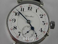 Antique 16s Hamilton 993 21j Wrist watch. Runs great & keeps good time. 1907