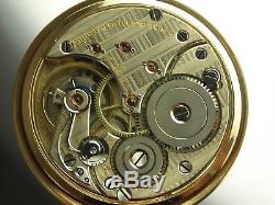 Antique 16s Omega 17j Canadian Railway pocket watch. Gold Filled. Serviced. 1903