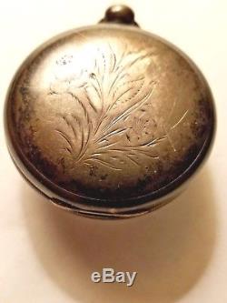 Antique 1765 Silver VERGE FUSEE Pocket Watch, James Shrapnell, London