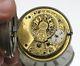 Antique 1807 George O'reilly Dublin Ireland Sterling Silver Pocket Watch