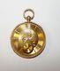 Antique 1853 Chester 18ct Gold Key Wind Open Face Pocket Watch