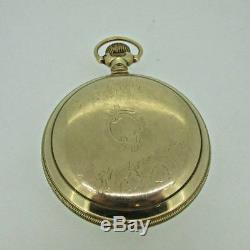 Antique 1897 Illinois Bunn Special Model 6 18s 24J Gold Filled Pocket Watch