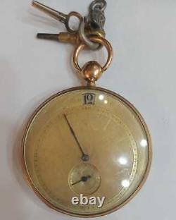 Antique 18k Gold Jumping Jump Hour Minute Repeater French Pocket Watch