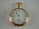 Antique 18s Agassiz 20 Jewel Railway Pocket Watch. Gold Filled. Serviced. Nice
