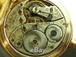 Antique 18s B. W Raymond 19 jewels Rail Road pocket watch. Includes box & History