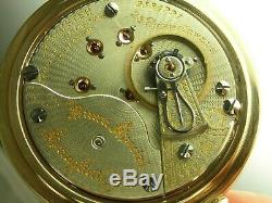 Antique 18s Illinois Bunn Special 23 Ruby jewels Rail Road pocket watch. 1913