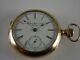 Antique 18s Rockford Special Railway Chronometer 17 Jewels Pocket Watch. 1894