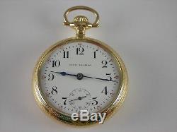 Antique 18s Seth Thomas 21 jewel High grade pocket watch. Gold filled. Made 1890