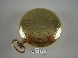 Antique 18s Seth Thomas two tone 17 jewel High grade pocket watch. Gold filled