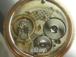 Antique 18s Waltham Vanguard 23 jewel Canadian Rail Road pocket watch. Made 1912
