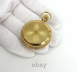 Antique 1901 Tiffany & Co Triple Signed 18K Yellow Gold Hunter Pocket Watch