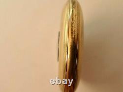 Antique 1905 Elgin USA Half Hunter Gold Plated Pocket Watch Needs Repair Rare