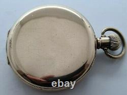 Antique 1905 Waltham 16s Full Hunter Gold Plated Pocket Watch Working VGC Rare