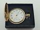 Antique 1905 Waltham Usa Full Hunter Gold Plated Pocket Watch Working Box Rare