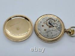 Antique 1906 ILLINOIS Bunn Special 21J Montgomery Dial Railroad RR Pocket Watch