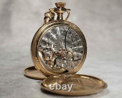 Antique 1907 Lady Waltham 16J Pocket Watch Runs Philadelphia Gold Filled Case