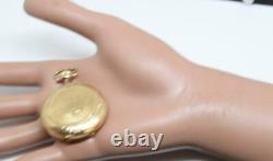 Antique 1907 WALTHAM 15 Jewel Mechanical Gold Filled Pocket Watch mvmt 17970002