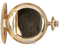 Antique 1908 Elgin 16 size 17j Pocket Watch with 3 Finger Bridge! Running