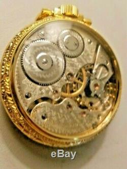 Antique 1910 Hamilton / 21 Jewels / Size 16 / Rail Road Approved Pocket Watch