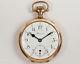 Antique 1912 16s E. Howard Watch Co. Series 0 23j Pocket Watch Out Of Estate