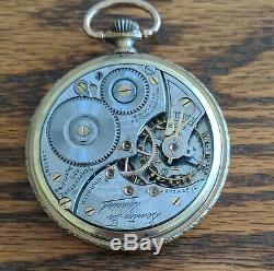 Antique, 1918 Illinois-Santa Fe Special, Pocket Watch, 21 Jewel, 100 Years Old