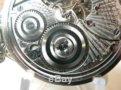 Antique 1929 16s Illinois Bunn Special 23j 60 hr RR pocket watch Near Mint