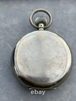 Antique 8 Day Goliath pocket watch Cal 7032