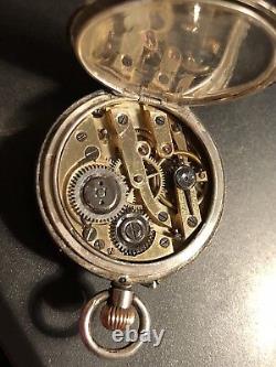 Antique 925 Silver Pocket/ Fob Watch