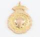 Antique 9ct Yellow And Rose Gold Fob Medal / Pendant For Watch Chain